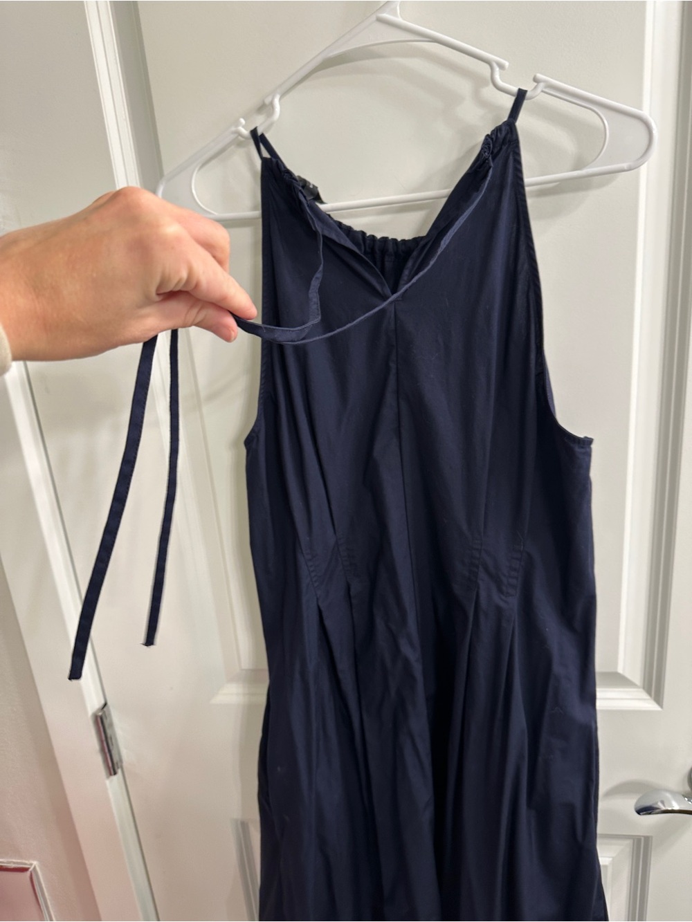 Banana Republic Navy Sleeveless Maxi Dress - women’s 12 - Picture 6 of 10